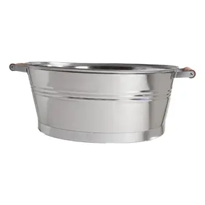 Seau à glace et refroidisseur en métal de luxe fait main avec bouchon de vidange, motif floral, capacité 5L, fabriqué par Zahid Exports - Product Image 1