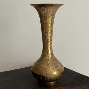 New <b>Copper</b> Brass Handmade Modern Eco-Friendly Flower <b>Vase</b> Tabletop Home Decor for Wedding Decoration - Product Image 5