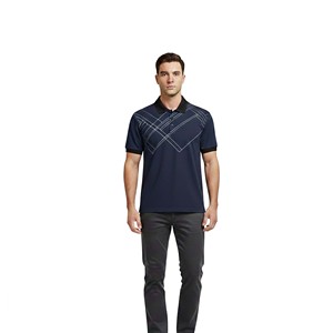 Chemises polo pour hommes en gros, chemises polo personnalisées imprimées, chemises polo décontractées à manches courtes, OEM - Product Image 4