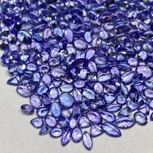 Piedra Preciosa de Tanzanita Natural de Primera Calidad, Corte Facetado, Azul Violeta, Forma Mixta, para Joyería, Gemas Hasnain - Product Image 1