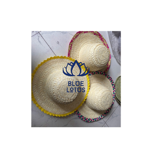 FAST SELLING Safe Clean Eco Woven Straw Mexican Hat Item Best For Event <b>Decoration</b> And Sun Protection Wholesale - Product Image 1