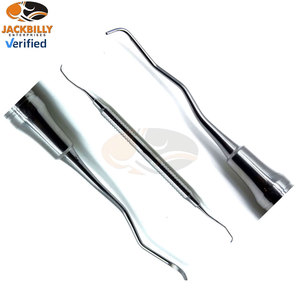JACKBILLY Curettes Gracey 11/12, Instruments dentaires parodontaux manuels, manche creux, orthodontiques, double extrémité, usage hospitalier MOL - Product Image 3