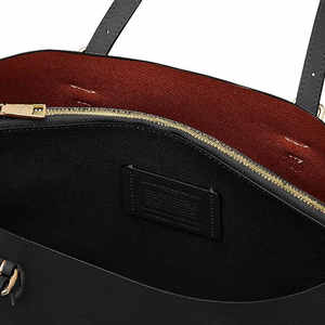 Sac à main pour homme en cuir de vache véritable personnalisé avec motif géométrique et broderie, sac à bandoulière tendance automne - Product Image 4