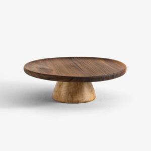 Support à gâteau réglable en bois, écologique et fait main, pour boulangeries et événements - Product Image 1