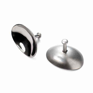 Protège-œil réutilisable en acier inoxydable pour ophtalmologie, instrument médical de protection oculaire pour usage en clinique et en hôpital - Product Image 1