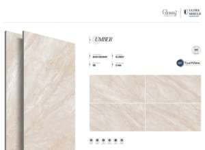 Carreaux de porcelaine brillants Stellar Radiance 800x1600 1200x1800 750x1500mm, conçus pour des projets résidentiels et commerciaux de luxe monumentaux - Product Image 5