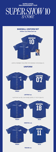 SUPER JUNIOR 20th Anniversary TOUR(SUPER SHOW 10)ชุดยูนิฟอร์มเบสบอลซูโจวของเอสเจ-คอร์ในโซล - Product Image 2