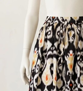 Jupe longue colorée à taille ajustable, jupe imprimée pour festival d'été - Product Image 3