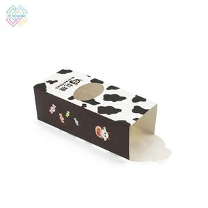 Boîte <span class=keywords><strong>d</strong></span>'emballage en papier de noix sèches personnalisée écologique pour boulangerie sushi gâteau pâtisserie café cookie avoine brownie mat stratification - Product Image 6