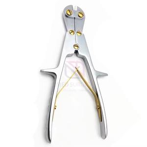 <b>Stainless</b> <b>Steel</b> <b>Pin</b> Wire Cutter | Heavy-Duty Industrial Cutting Tool with Gold Nuts & Spring Action Manual Use, High Performance - Product Image 1