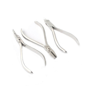 Instruments chirurgicaux dentaires orthodontiques : Miroir buccal, Curette dentaire, Pince chirurgicale, Ciseaux chirurgicaux – Kit de 4 pièces pour chirurgie vétérinaire - Product Image 6