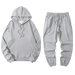 Customised Men Clothes Streetwear 2 Piece Tracksuit <b>Hoodie</b> and Jogger Sets - Product Image 2