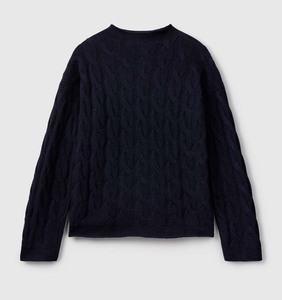 Pull en maille élégant pour femme - Col rond - Hiver - Haut de gamme - Fil doux - Pull de bureau respirant pour femme - Product Image 2