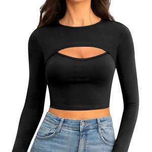 Camiseta OEM Vintage Lisa Teñida Estilo Urbano Ajustada Cuello Redondo 100% Algodón Transpirable Venta Caliente al por Mayor Personalizada a Granel Cómoda - Product Image 1