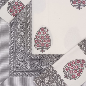 Elegant Jaipuri Bohemian Motif Indian Hand Block Printed 100% Cotton Luxury Bedsheet Set <b>King</b> <b>Size</b> 200TC Hospital Home Hotel use - Product Image 3