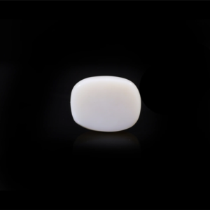 Natural White Opal Loose Gemstone 8.3 Carat Certified Raw 20mm - Product Image 2