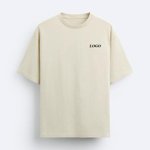 Men's Plain Cotton <b>Tshirt</b> Oneck Short Sleeve Trendy Design Solid Color Casual Wear Oversized Drop Shoulder Men Solid <b>Tshirt</b> 2026 - Product Image 2