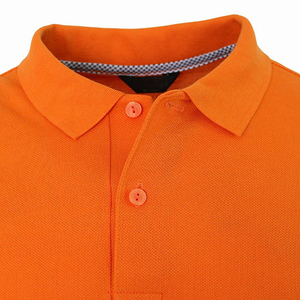 Chemise Homme Manches Courtes en Coton Piqué de Haute Qualité, Couleur Unie, Respirante, Design Décontracté, Col Contrastant, Coupe Classique, Personnalisable - Product Image 6