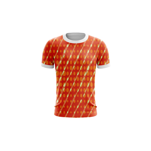 OEM Custom Sublimation <b>Polyester</b> T <b>Shirt</b> Breathable Quick Dry O Neck Athletic Performance Tee - Product Image 5