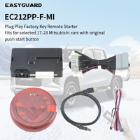 Arrancador remoto con llave de fábrica EASYGUARD Plug Play compatible con Mitsubishi Pajero, Outlander, Triton, Eclipse-cross ASK de los años 17-25.