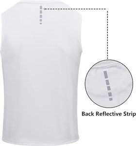 Factory Cheap Custom Logo Muscle Fit Plain Men's Tank Tops Sleeveless Workout 100% Cotton Gym tank Top for Men - Product Image 3