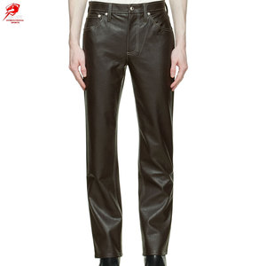 กางเกงหนังผู้ชายคุณภาพสูง ทนทาน ทันสมัย หนังนุ่ม เหมาะสำหรับกิจกรรมกลางแจ้ง - Product Image 1