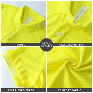 เสื้อโปโลผ้าฝ้ายแฟชั่นใหม่สำหรับผู้ชาย คอตั้ง คุณภาพสูง แขนสั้น - Product Image 6