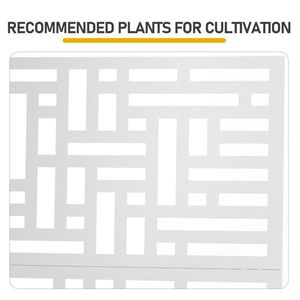 Jardinière en métal de 70 pouces de hauteur avec treillis, bac à plantes en métal pour plantes grimpantes et légumes, pots et jardinières à fleurs - Product Image 4