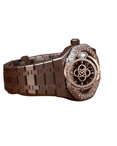 Luxury Moissanite Diamond Watch Men Full Pave VVS Moissanite Stones Stainless Steel <b>Automatic</b> Wristwatch - Product Image 2