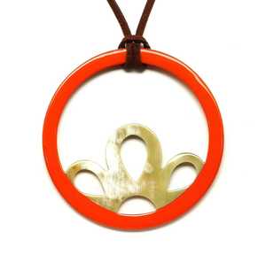 Pendentif rond en cristal de qualité supérieure, fait main, sur le thème de l'amour, avec finition au toucher réel, pour cadeau de mariage et bijoux - Product Image 1