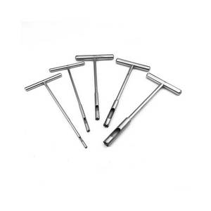 Extractor de tornillos ortopédicos con mango en T, herramienta quirúrgica de acero inoxidable para extracción de tornillos óseos, para caballos - Product Image 2