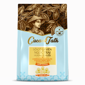 Productos de Panadería para Postres y Confitería HALAL, Bolas Crujientes de Chocolate con Plátano, Cacao, OEM/ODM Internacional - Product Image 1