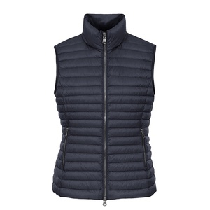 Chaquetas sin mangas para mujer de diseño OEM, nueva colección de invierno, ropa de moda, cremallera completa, alta calidad, estilo urbano, diseño personalizado. - Product Image 4