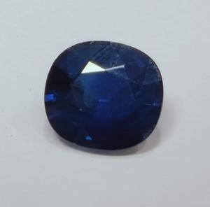 Zafiro Azul Natural Calentado, Gema Preciosa de Corte Ovalado de África para la Fabricación de Anillos - Product Image 2