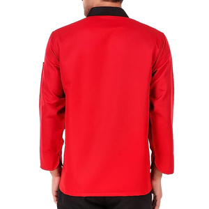 เสื้อเชฟแขนยาวคุณภาพพรีเมียม ปี 2025 รุ่นผู้บริหาร ยอดขายอันดับหนึ่ง ระบายอากาศได้ดี สวมใส่สบาย - Product Image 4