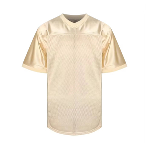 ผู้ผลิตเสื้อฟุตบอลแขนสั้นผ้าโพลีเอสเตอร์ตาข่ายพิมพ์ลายโลโก้ทีมตามสั่ง จำหน่ายโดยตรงจากโรงงาน จำนวนมาก - Product Image 1