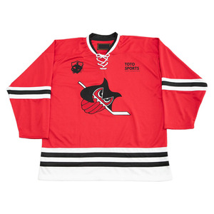 Jersey de Hockey sobre Hielo de Alta Calidad, a la Moda, del Mejor Proveedor, Manga Larga, con Buen Servicio, Nueva Llegada, Ropa Deportiva - Product Image 1