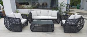 PRSF-010 S - Conjunto de Sofás de Ratán Sintético para su Familia - Product Image 2