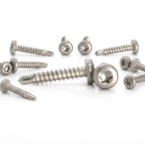 PDC Model 7.1 Pan Head Stainless Steel (304/316/410) Metric/Inch Standard Thread Natural Finish Phillips/Cross Drive - Product Image 1