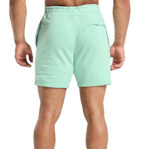 Pantalones Cortos Deportivos para Hombre, Corte Ajustado, 7 Pulgadas, Ligeros, para Entrenamiento, Running y Fitness, Color Verde Menta - Product Image 2