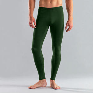 Leggings de Compresión Sublimados OEM para Hombre, Capa Base Deportiva, Cintura Media, Sólidos, Elásticos en Cuatro Direcciones, Secado Rápido - Product Image 4