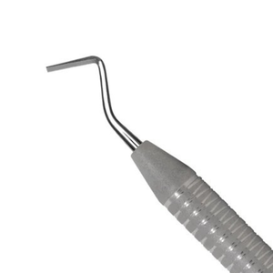 15/15-0 Excavateur dentaire à lame coudée en acier inoxydable, instrument de découpe d'émail restaurateur, manche creux, conception ergonomique - Product Image 4