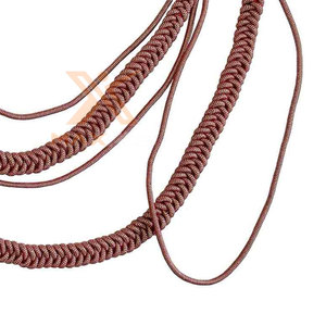 Aiguillettes en fil de métal tressé, cordon de décoration pour vêtements, accessoire de tenue formelle, fabrication sur mesure, fournisseur - Product Image 5