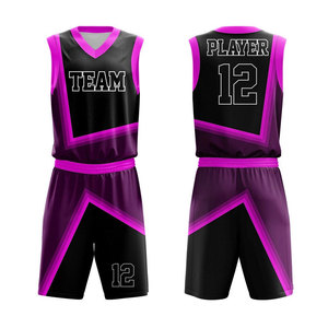 Custom Basketball Sports Uniform <b>Set</b> OEM Manufacturer High Quality Basketball Jersey Kit Breathable Sportswear Factory Supply - Product Image 6