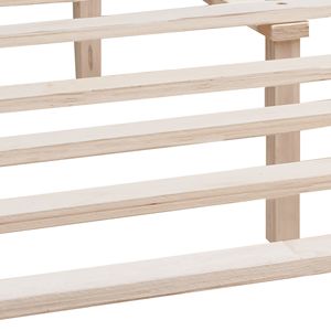Letto imbottito con bottone in velluto con disegno ad ali facile montaggio forte supporto per doghe in legno - Product Image 5