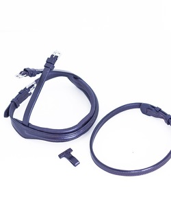 Fournisseur de bridons équestres Annabelle, fabricant de bridons de badminton innovants avec tête Air Flex et design rembourré doux, fabricant d'équipements équestres. - Product Image 3