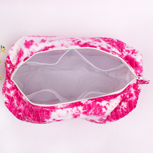 Handmade Cotton Makeup <b>Bags</b> For Storage <b>Travel</b> Toiletry Customized <b>Cosmetic</b> Organizer Pouch Sustainable Waterproof Reusable Set - Product Image 5