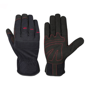 Gants de sécurité respirants en cuir mécanique anti-choc pour hommes, antidérapants, détection des aiguilles, écologiques, toutes saisons, usage quotidien - Product Image 4