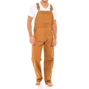 <b>Men</b> Work <b>Dungarees</b> Working Trousers Bib and Brace Overall Multi Pockets Pants Protective Coverall Safety Uniforms - Product Image 2