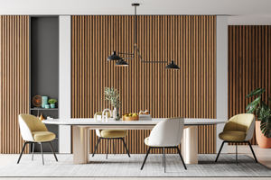 Panneaux muraux cannelés en PVC haute résistance, décoratifs, imperméables, légers, écologiques, pour revêtement mural moderne - Product Image 3